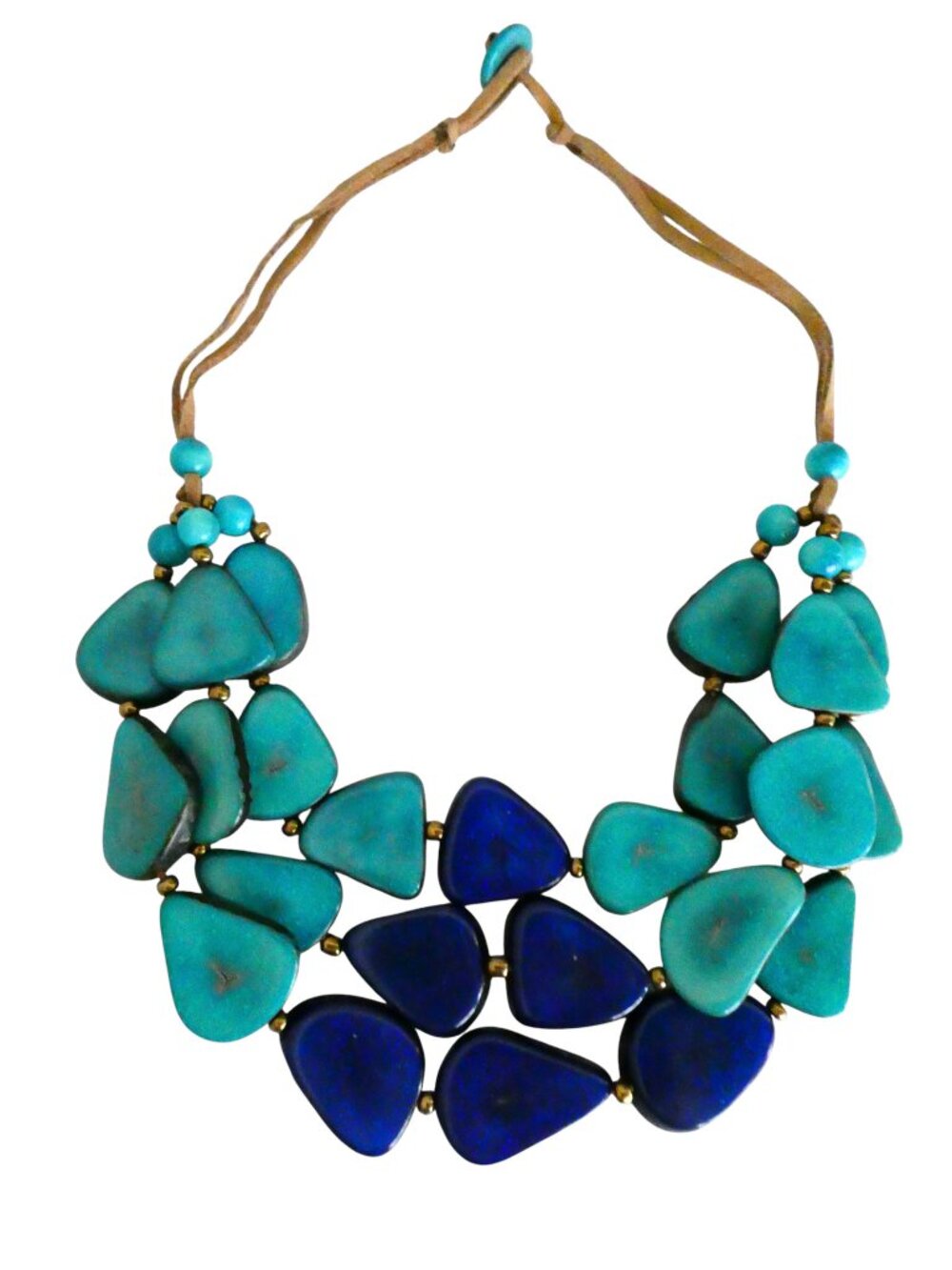 TAGUA by SORAYA CEDENO blue Alma necklace